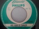 JOHNNY HALLYDAY * NOUS ,QUAND ON S'EMBRASSE * 1961  45T JUKE BOX  PHILIPS 372901