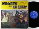 Thelonious Monk - Plays Duke Ellington LP - Riverside - RLP 12-201 Mono DG