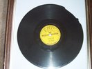ELVIS PRESLEY ORIGINAL SHELLAC SUN RECORD 78 RPM 10 INCH MYSTERY TRAIN FRAMED