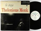 Thelonious Monk - The Unique LP - Riverside - RLP 12-209 Mono DG