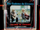 LOS CADETES DE LINARES LP / CAZADORES DE ASESINOS / vinyl record 33 rpm 1984