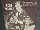 Elvis Presley RCA 47-6643 Love Me Tender Silver Line 45 Green Sleeve 1956 Nice