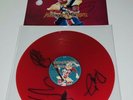 Bruce Dickinson Accident Of Birth”Signed Bruce+3 Band 1997 Red Vinyl Iron Maiden