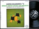 STAN GETZ JOAO GILBERTO #2 LP VERVE RECORDS V6-8623 US 1966 JAZZ RVG ST CLEAN