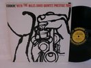 50s Jazz THE MILES DAVIS QUINTET cookin' with 80s US Vinyl LP N Mint
