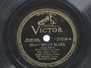 Dicky Well Bill Coleman Django Reinhardt 78 rpm Dicky Well Blues Bill Coleman