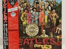 BEATLES / SGT PEPPERS JAPAN ISSUE LP RED WAX MONO W/ OBI, INSERT