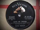 ELVIS PRESLEY 78RPM- RCA VICTOR-20-6643- LOVE ME TENDER/ANY WAY YOU WANT ME