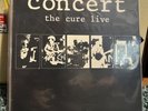 THE CURE LIVE CONCERT LP RARE ORIGINAL UK 1st PRESSING VINYL POLYGRAM 1984 VG+
