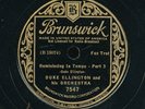 78tk-Jazz-BRUNSWICK 7547-Duke Ellington-(Reminiscing in Tempo 3 & 4)