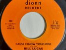 BILL LUCAS - Cause I Know Your Mine - DIONN - US 60's NORTHERN SOUL - 70's RE
