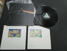 Dark Side Of The Moon .Pink Floyd LP SHVLJ(D) 804 (SHVL 804) . Poster & Stickers