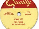 Rare 1958 JAN & ARNIE Rock’n Roll 78 RPM Record. Jennie Lee/ Gotta Get a Date