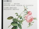 MINT CLAIRE BERNARD Mozart Haydn violin sonatas FR Philips 835784 LY STEREO LP