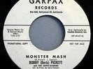 HEAR IT 60's Halloween Novelty Promo 45 rpm Bobby (Boris) Pickett 