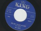 ROCKABILLY bw POPCORN- MAC CURTIS - YOU AINT TREATIN' ME RIGHT - HEAR -1956 KING