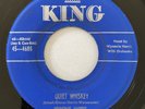 WYNONIE HARRIS Quiet Whiskey / Down Boy Down KING 45 Rare Blues R&B HEAR