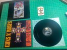 Guns N' Roses - Appetite For Destruction 1st PRESS COMPLETE LP Vinyl 1987 VG+/NM