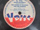 78 RPM Poor Butterfly I Get The Blues When It Rains Benny Goodman V-Disc 274 A18