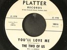 TWO OF US: you'll love me / piki teepee PLATTER 7