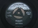 DON FRENCH   Goldilocks   NR MINT   LONDON HLW 8884   Rock & Roll Dancer / Teen