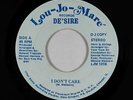 Modern Soul Funk Boogie 45 - De'sire - I Don't Care - Lou-Jo-Mare VG+ mp3 promo