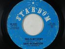 Northern Soul 45 - Dave Richardson - This Is My Story - Stardom - mp3 - obscure