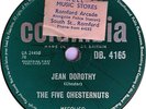 The Five Chesternuts. Jean Dorothy / Teenage Love. Columbia DB. 4165