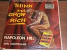 1960 Think and Grow Rich Vinyl Lp Album From The Book by Napoleon Hill Tested