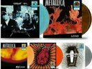 Metallica walmar 5 x COLOURED VINYL Load Re-Load Garage St Anger Death Magnetic