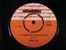 DINAH LEE   I'll Forgive You Then Forget You   MINT   ALADDIN WI 606   Northern