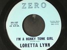 LORETTA LYNN: i'm a honky tonk girl / whispering sea ZERO 7