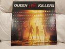 Queen Live Killers EARLY UK PRESSING 3U 2U EX Vinyl VG+ Cover with Lyric Inserts
