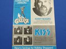 Rare KISS COVER   1979 Columbia House Magazine Rock N Roll Promotional Nice