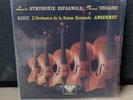 DECCA SXL 2155 - ED1-Lalo Symphonie Espagnole Rave Tzigane Ricci Ansermet - NM+