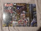 IRON MAIDEN THE NUMBER OF THE BEAST/SOMEWHERE IN TIME VINYL LP LOT