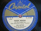 Tex Ritter 78 RPM / High Noon & Go On  Get Out  (KA142-2022)