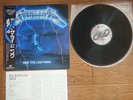 METALLICA Ride The Lightning JAPAN Orig. LP w/ OBI Nexus K25P-501