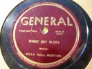 1939 JELLY ROLL MORTON PIANO Talking LAST SESSION Winin Boy Blues Mr Joe GENERAL