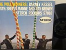BARNEY KESSEL The Poll Winners 1959 CONTEMPORARY Stereo LP VG+/EX Manne & Brown