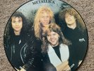 Metallica-interview-12” Picture Pic Disc-limited-slayer-megadeth