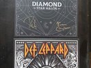 Def Leppard vinyl signed lithograph 12x12 diamond star halos