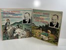 Maurice Evans Reads A. A. Milne's Winnie The Pooh & More Pooh 2 VINYL LP RECORDS