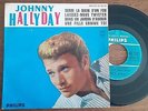 Rare orig. EP JOHNNY HALLYDAY Serre La Main (lettres décalées) Rock BIEM