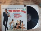 JOHN BARRY, YOU ONLY LIVE TWICE OST, JAMES BOND, UK SUNSET LP, 1975 REISSUE VG+