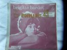 BRIGITTE BARDOT PROMOTION JUKE BOX VINYLE PHILIPS 45T LA MADRAGUE ST TROPEZ