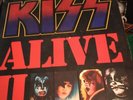 KISS Alive II Vinyl 2 LP Record Set Inserts NBLP-7076-2 1977