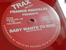 FRANKIE KNUCKLES - BABY WANTS TO RIDE / YOUR LOVE 12