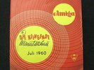 DIE KLINGENDE MONATSSCHAU JULI 1960 AMIGA Sp.U.127/128  WERBEPLATTE 7