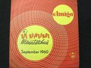 DIE KLINGENDE MONATSSCHAU SEPTEMBER 1960 AMIGA Sp.U.131/132  WERBEPLATTE 7